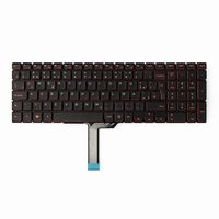 Original Tastatur für MSI - S1N-3EDE2H2-D10 - schwarz mit Backlight DE (deutsch)