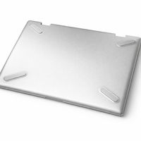 Original Gehäuse Unterseite für HP - EAG7D003A1S - Bottom Case grau