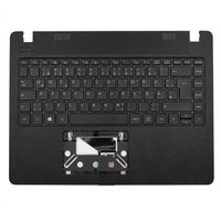 Original Tastatur inkl. Topcase für ACER - 6B.VLJN7.011 - schwarz/schwarz mit Backlight DE (deutsch)
