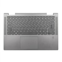 Original Tastatur inkl. Topcase für LENOVO - 5CB0U43946 - grau/grau mit Backlight CH (schweiz)