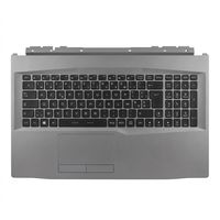 Original Tastatur inkl. Topcase für MSI - 957-17E82E-C04 - schwarz/anthrazit FR (französisch)