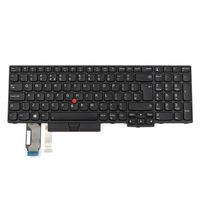 Original Tastatur für LENOVO - 01YP666 - schwarz mit Mouse-Stick CH (schweiz) 