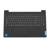Original Tastatur inkl. Topcase für LENOVO - 5CB1H80220 - schwarz/schwarz US (englisch)  