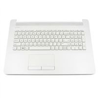 Original Tastatur inkl. Topcase für HP - L92789-BG1 -  silber/silber (DVD) SF (schweiz-französisch)