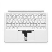 Original Tastatur inkl. Topcase für ACER - 6B.C5HN7.011 - weiß/weiß mit Backlight (mit Stiftfach) DE (deutsch) 