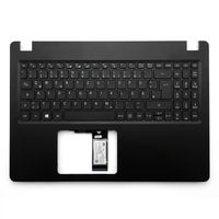 Original Tastatur inkl. Topcase für ACER - 6B.EFQN2.014 - schwarz/schwarz DE (deutsch) 