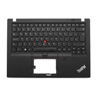 Original Tastatur inkl. Topcase für LENOVO - 5M10Z41492 - schwarz/schwarz mit Backlight und Mouse-Stick DE (deutsch) 