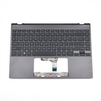 Original Tastatur inkl. Topcase für ASUS - 90NB0TJ1-R30GE1 - grau/grau mit Backlight DE (deutsch) 