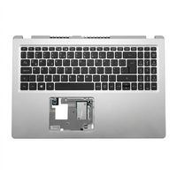 Original Tastatur inkl. Topcase für ACER - 6B.A6MN2.014 - schwarz/silber DE (deutsch) 