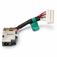 Original Ladebuchse inkl. Kabel für HP - L96502-001 - 7-Pin (5,5mm/ 5,0mm)