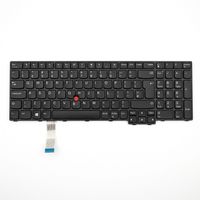 Original Tastatur für LENOVO - 5N21D93808 - schwarz mit Mouse-Stick DE (deutsch) 