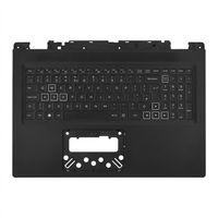 Original Tastatur inkl. Topcase für ACER - 6B.QK5N7.011 - schwarz/weiß/schwarz mit Backlight DE (deutsch) 