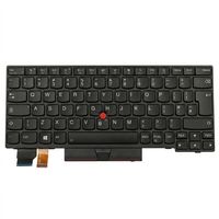 Original Tastatur für LENOVO - 01YP052 - schwarz mit Backlight und Mouse-Stick DE (deutsch)