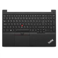 Original Tastatur inkl. Topcase für LENOVO - 5M10W64625 - schwarz/schwarz mit Backlight und Mouse-Stick DE (deutsch)