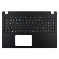 Original Tastatur inkl. Topcase für ACER - 6B.HS5N2.014 - schwarz/schwarz DE (deutsch)
