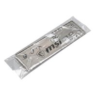 Original I/O Blende für MSI - E21-7B24010-A91 - silber