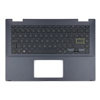 Original Tastatur inkl. Topcase für ASUS - 90NB0RN1-R30GE1 - schwarz mit Backlight DE (deutsch)