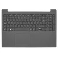 Original Tastatur inkl. Topcase für LENOVO - 5CB0Z20937 - grau/grau DE (deutsch) 