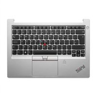 Original Tastatur inkl. Topcase für LENOVO - 5M11H26521 - schwarz/silber mit Backlight und Mouse-Stick DE (deutsch) 