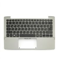 Original Tastatur inkl. Topcase für ACER - 6B.G2TN2.010 - silber DE (deutsch)