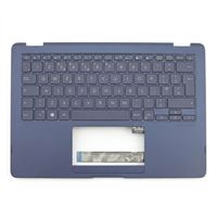 Original Tastatur inkl. Topcase für ASUS - 90NB0EN1-R30100 - blau mit Backlight DE (deutsch)