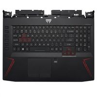 Original Tastatur inkl. Topcase für ACER - 6B.Q0QN5.001 - schwarz/schwarz mit Backlight US (englisch)