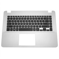 Original Tastatur inkl. Topcase für ASUS - 90NB0G12-R31GE0 - schwarz/silber DE (deutsch)