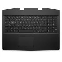 Original Tastatur inkl. Topcase für HP - L57380-041 - schwarz mit Backlight DE (deutsch)