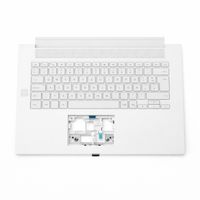 Original Tastatur inkl. Topcase für 6B.C6XN7.011 - weiß/weiß mit Backlight DE (deutsch)