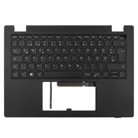 Original Tastatur inkl. Topcase für ACER - 6B.VT5N7.011 - schwarz/schwarz mit Backlight DE (deutsch)