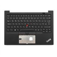 Original Tastatur inkl. Topcase für LENOVO - 5M11H62782 - schwarz/schwarz mit Backlight und Mouse-Stick DE (deutsch)