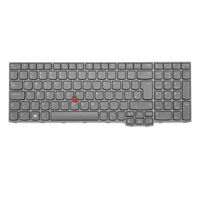 Original Tastatur für LENOVO - 5N21D93845 - grau mit Backlight und Mouse-Stick DE (deutsch)