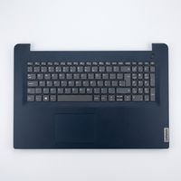 Original Tastatur inkl. Topcase für LENOVO - 5CB1B96561 - grau/blau DE (deutsch)