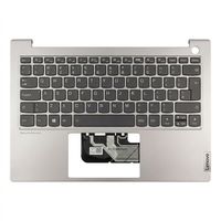 Original Tastatur inkl. Topcase für LENOVO - 5CB1C72420 - schwarz/grau mit Backlight DE (deutsch)