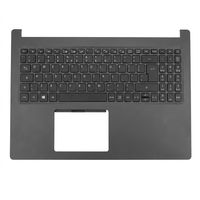Original Tastatur inkl. Topcase für ACER - 6B.HE4N8.020 - schwarz mit Backlight DE (deutsch)
