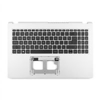 Original Tastatur inkl. Topcase für ACER - 6B.J4GN2.014 - schwarz/silber DE (deutsch)