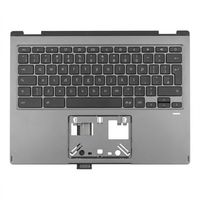 Original Tastatur inkl. Topcase für ACER - 6B.A6XN7.008 - dunkelgrau DE (deutsch)