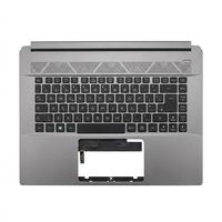 Original Tastatur inkl. Topcase für ACER - 6B.QFQN2.014 - schwarz/anthrazit mit Backlight DE (deutsch)