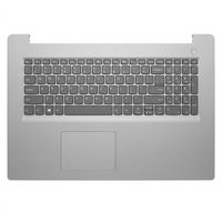Original Tastatur inkl. Topcase für LENOVO - 5CB1B97470 - grau DE (deutsch) 