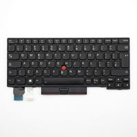 Original Tastatur für LENOVO - 5N20V43303 - schwarz mit Mouse-Stick DE (deutsch)