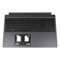 Original Tastatur inkl. Topcase für ACER - 6B.Q8LN2.014 - schwarz mit Backlight DE (deutsch)