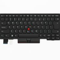 Original Tastatur für LENOVO - 5N20V43350 - CH (schweiz) schwarz mit Backlight und Mouse-Stick