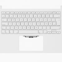 Original Tastatur inkl. Topcase für HP - 929651-041 - DE (deutsch) weiß/weiß