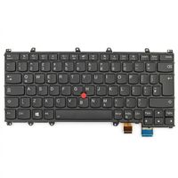 Original Tastatur für LENOVO - 01EN398 - schwarz mit Backlight und Mouse-Stick DE (deutsch) 