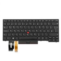 Original Tastatur für LENOVO - 01YP372 -  schwarz mit Backlight und Mouse-Stick DE (deutsch)