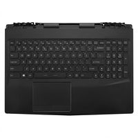 Original Tastatur inkl. Topcase für MSI - 957-16P63E-C06 - schwarz/schwarz mit Backlight DE (deutsch)