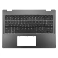 Original Tastatur inkl. Topcase für HP - L53789-041 - schwarz/schwarz mit Backlight DE (deutsch)