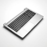 Original Tastatur inkl. Topcase für HP - N01933-041 - DE (deutsch) schwarz/silber mit Backlight