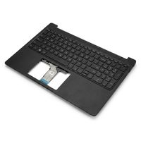 Original Tastatur inkl. Topcase für HP - N36754-041 - DE (deutsch) schwarz/schwarz mit Backlight