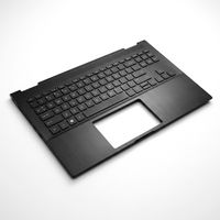 Original Tastatur inkl. Topcase für HP - M57199-041 - DE (deutsch) schwarz/schwarz mit Backlight